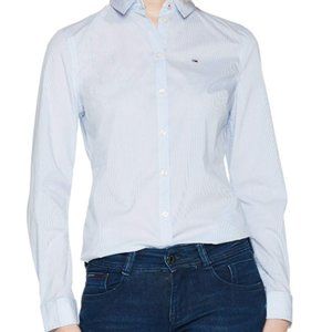 Striped stretch shirt